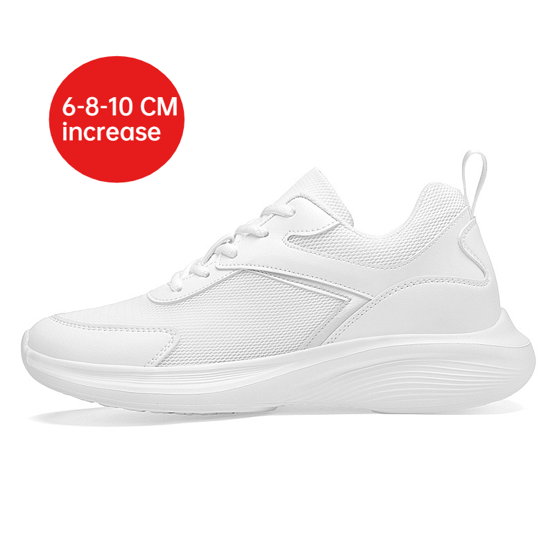 Mens Fashion Trainers - Herren Mode Höhenerhöhende Sneaker Atmungsaktives Mesh