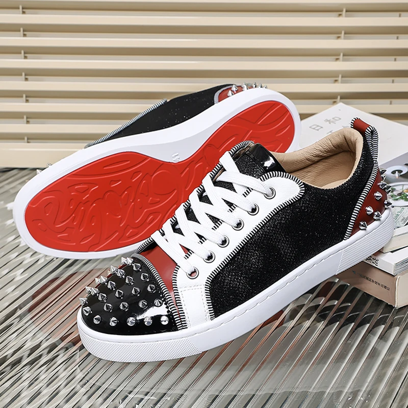 Men'S Fashion News - 2025, neue Herren-Freizeitschuhe, bequem, weich, Punk-Stil,