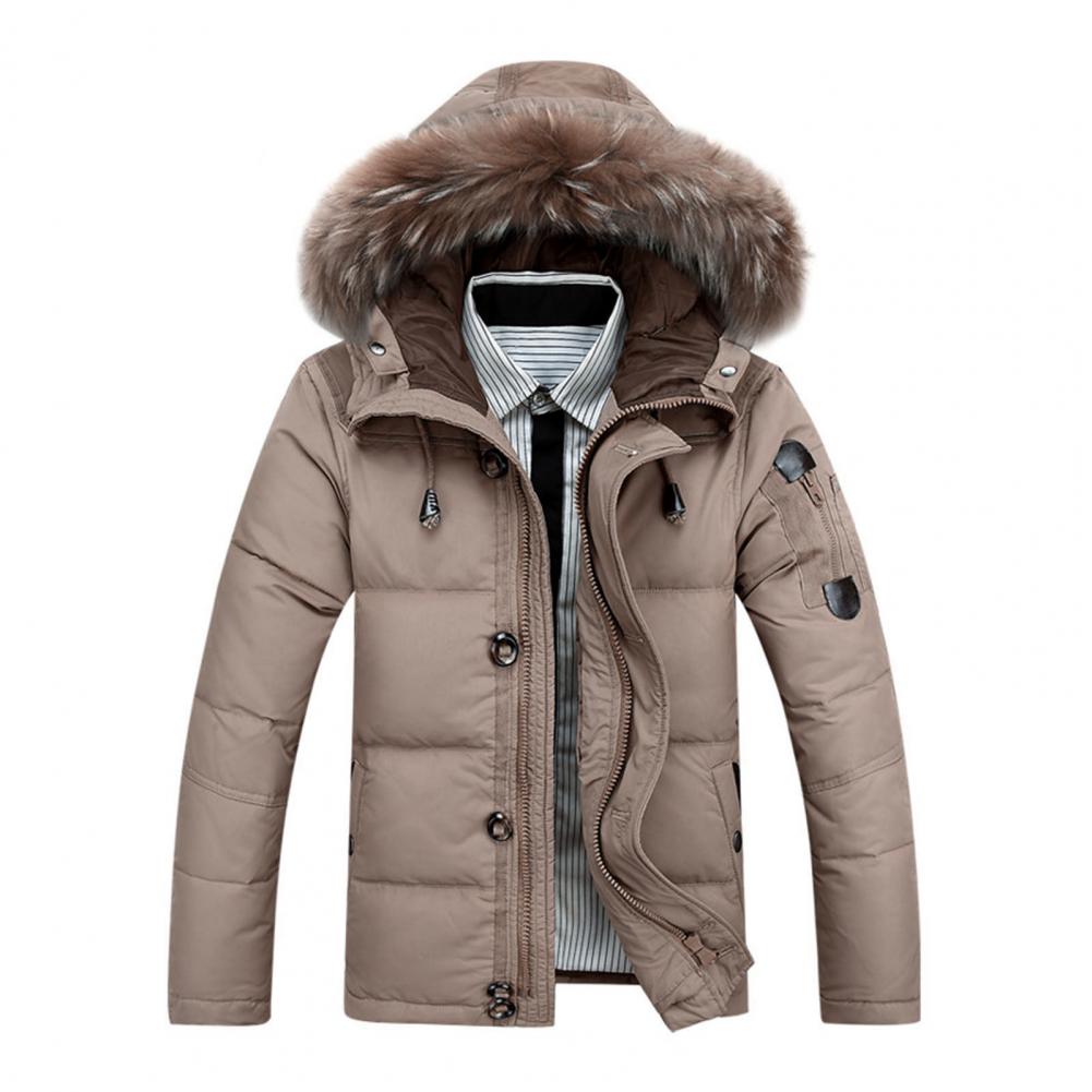 Men'S Fashion With Hat - Outdoor-Herren-Komfortjacke Einfarbig Frühling Herbst Schlichte Winddichte