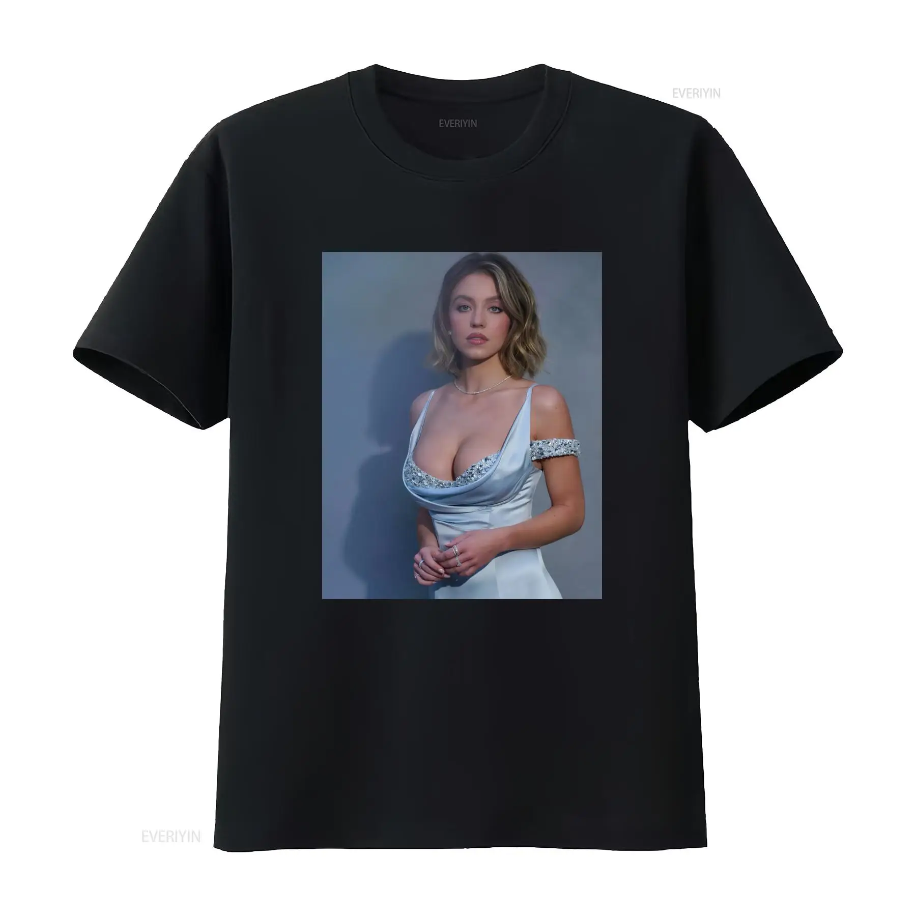 Men'S Fashion Sydney - Von Sydney Sweeney inspiriertes T-Shirt, modischer