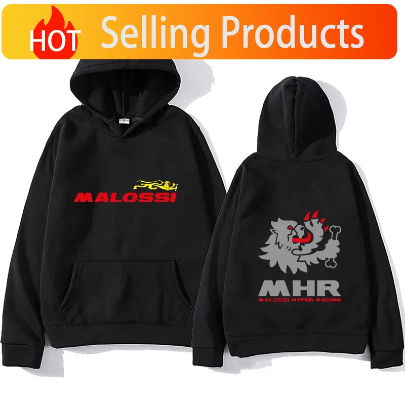Mens Fashion Clothes - Malossi Themen-Bedruckter Hoodie Herren-Sweatshirt Unisex Streetwear