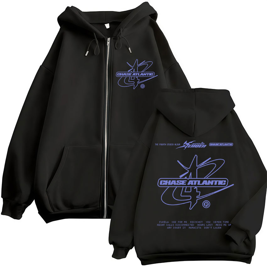 Rock Band Chase Atlantic Lost  – Mens Fashion Zip Up Hoodies Bewertung und Preis