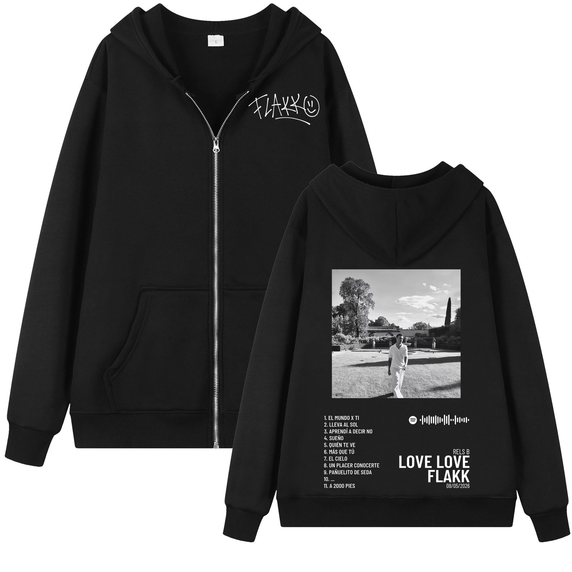 Rapper Rels B Love Love Flakk  – Mens Fashion Zip Up Hoodies Bewertung und Preis