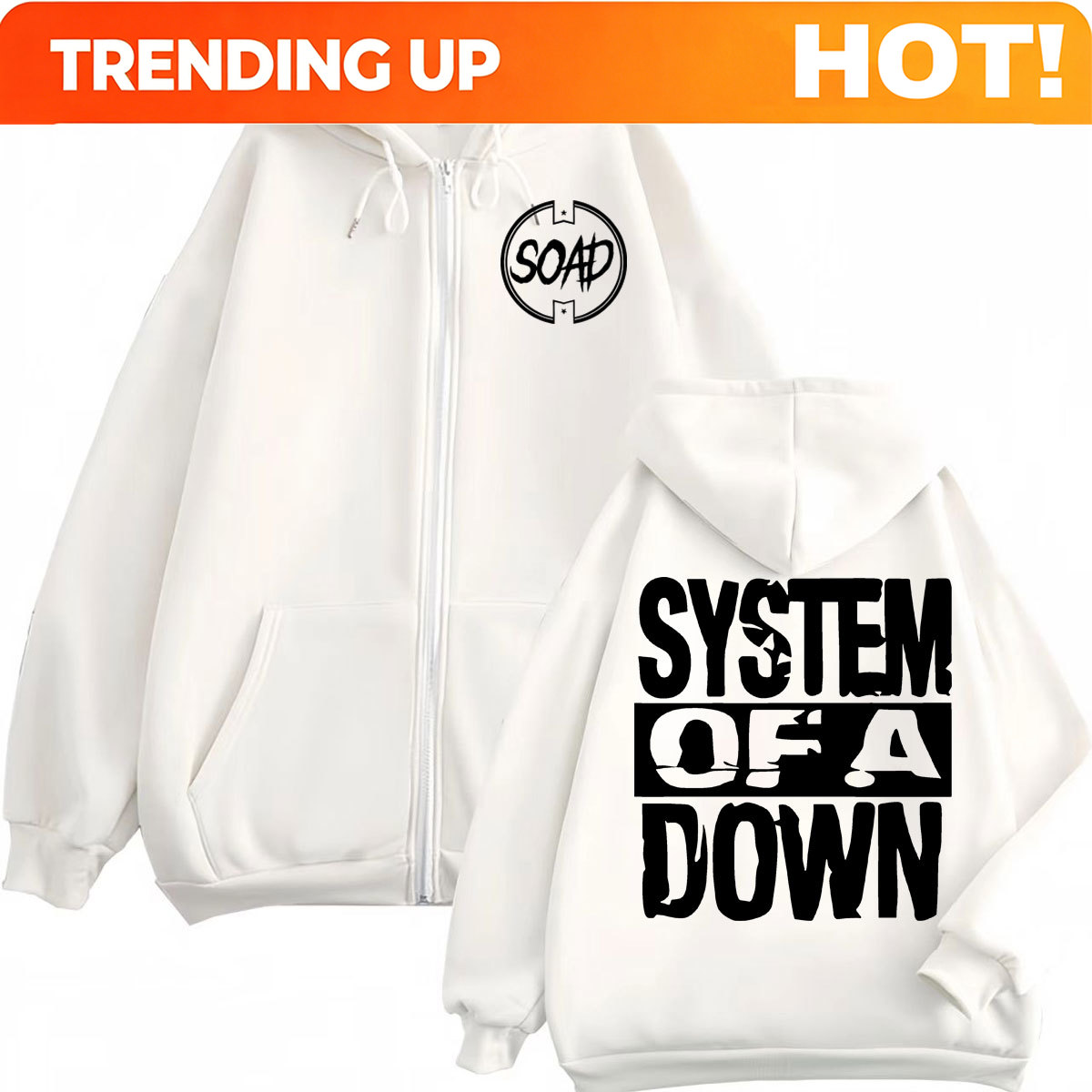 Rock Band System of A Down Pri – Mens Fashion Zip Up Hoodies Bewertung und Preis