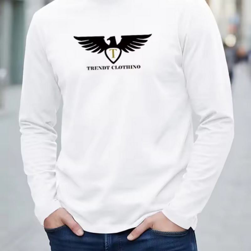 Neues Herbst-T-Shirt aus 100 % – Men'S Fashion T Shirts Bewertung und Preis