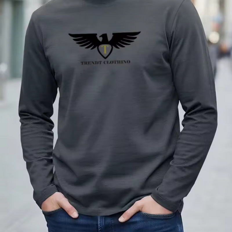 Neues Herbst-T-Shirt aus 100 % – Men'S Fashion T Shirts Bewertung und Preis