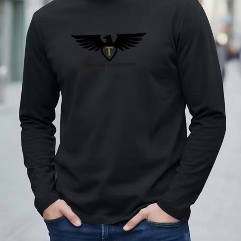 Neues Herbst-T-Shirt aus 100 % – Men'S Fashion T Shirts Bewertung und Preis